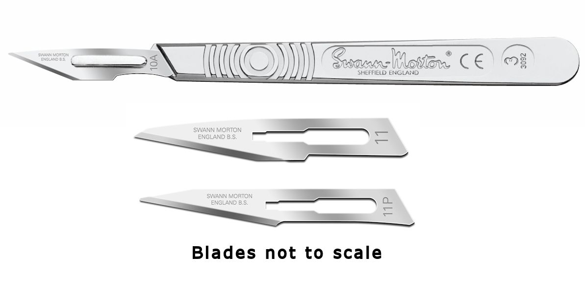 Swann Morton : Scalpel Blade No 15 For No.3 Handle (Pack Of 5